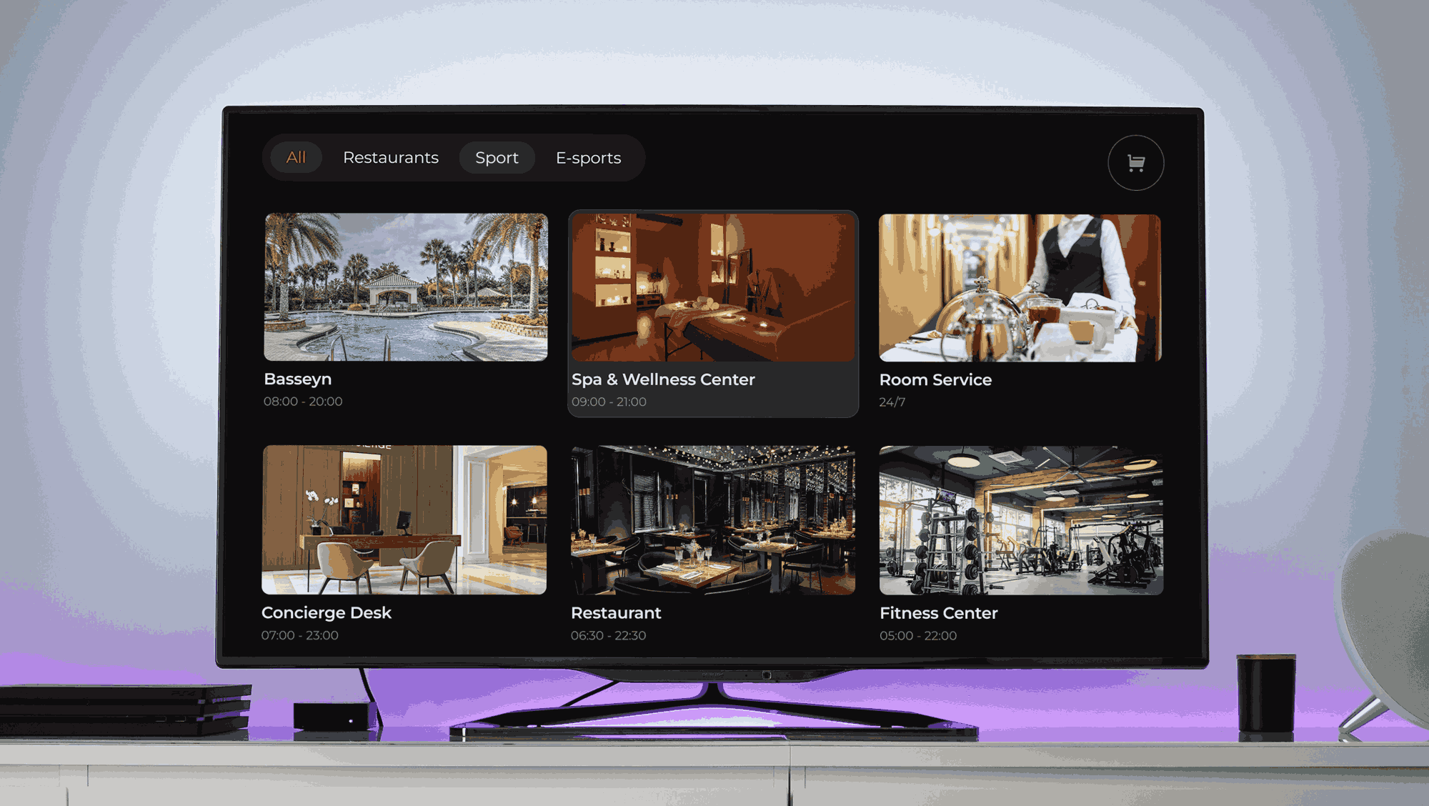 Услуги отеля